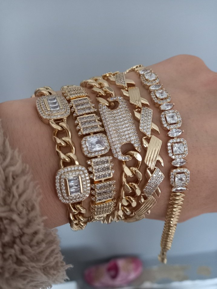 xuping 14K kuyum bileklik - Görsel 3