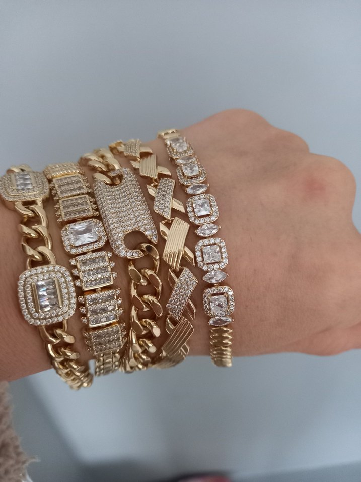 xuping 14K kuyum bileklik - Görsel 4