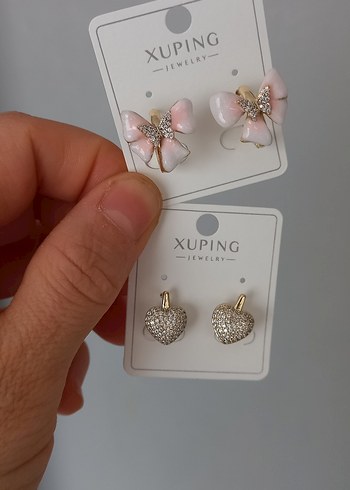 xupinğ 14K küpe - Görsel 2