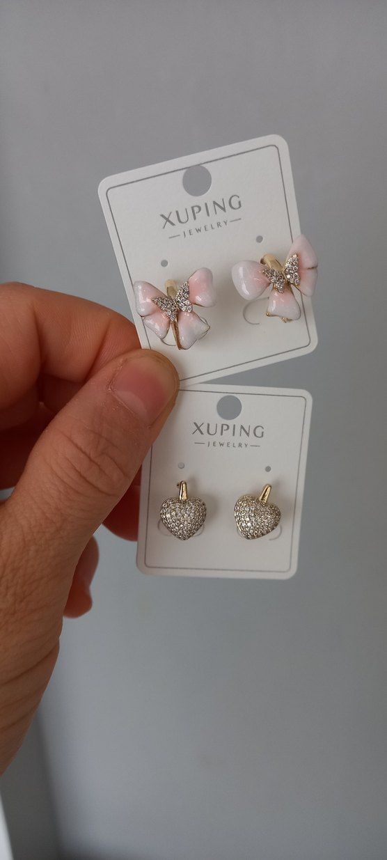 xupinğ 14K küpe - Görsel 2