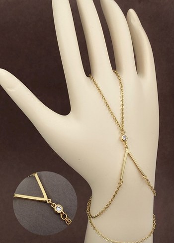 Xuping Yıldızlı Zincir Detaylı 14K kuyum model şahmeran - Görsel 4