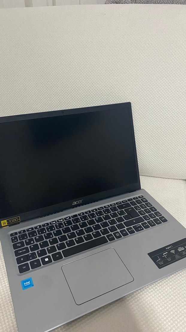 Gri Acer Dizüstü Bilgisayar - Görsel 2