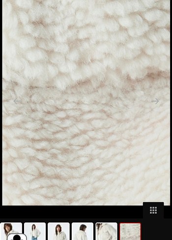 koton peluş ceket - Görsel 6