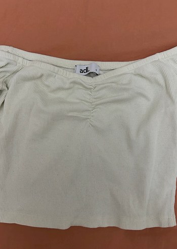 Bej Uzun Kollu Kayık Yaka Kadın Bluz - Görsel 2