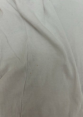 Düğmeli Beyaz Kolsuz Keten Yelek - Görsel 4