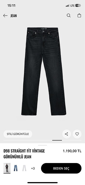 Stradivarius jean