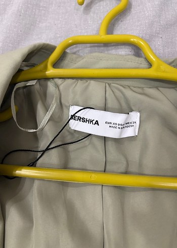 Düğmeli Bej Midi Kadın Ceket - Görsel 4