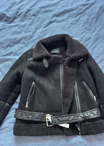 Düğmeli Kahverengi Kadın Polar Ceket - Görsel 4