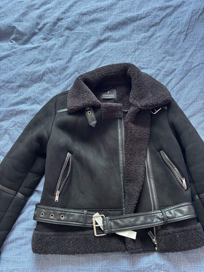 Düğmeli Kahverengi Kadın Polar Ceket - Görsel 3