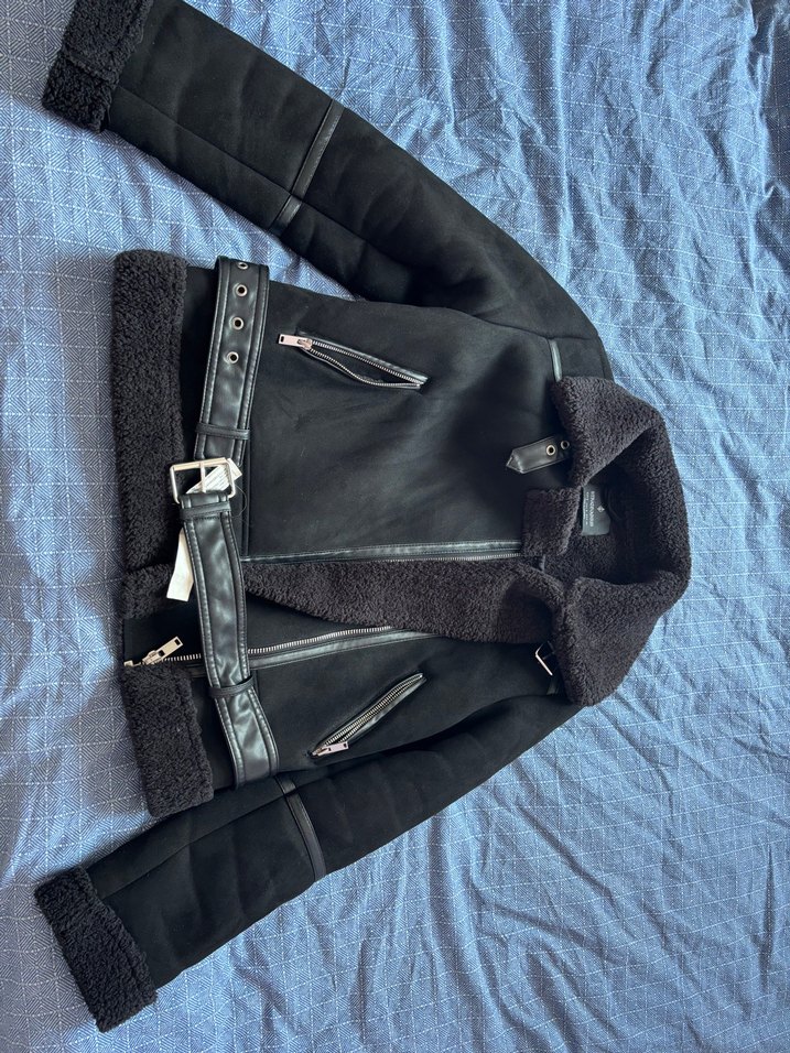 Düğmeli Kahverengi Kadın Polar Ceket - Görsel 5