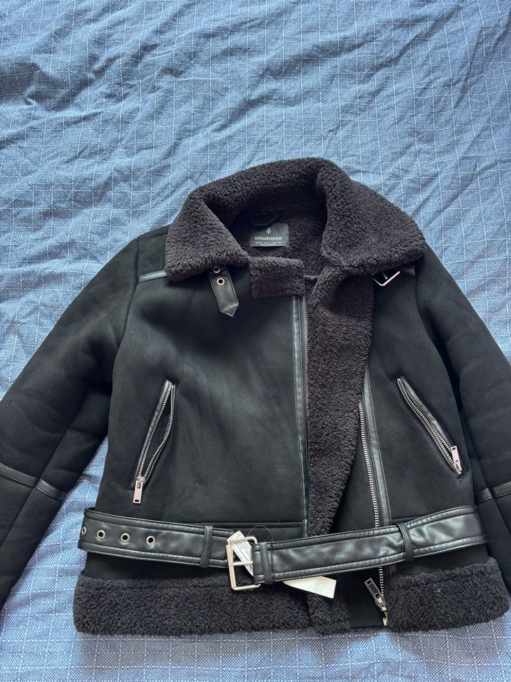 Düğmeli Kahverengi Kadın Polar Ceket - Görsel 4