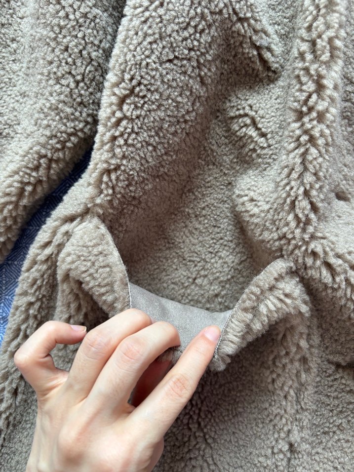 Düğmeli Kahverengi Midi Kadın Kaban - Görsel 4