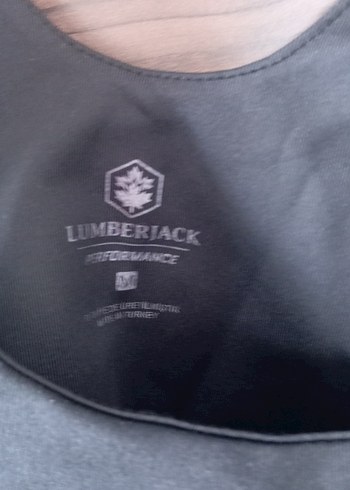 Lumberjack Siyah Sporcu Sütyeni Midi Boy