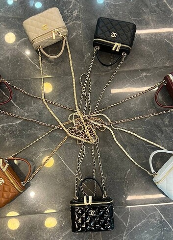 Beden çeşitli Renk CHANEL MAKEUP BAG