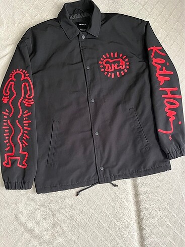 Bershka Keith Haring Erkek Ceket