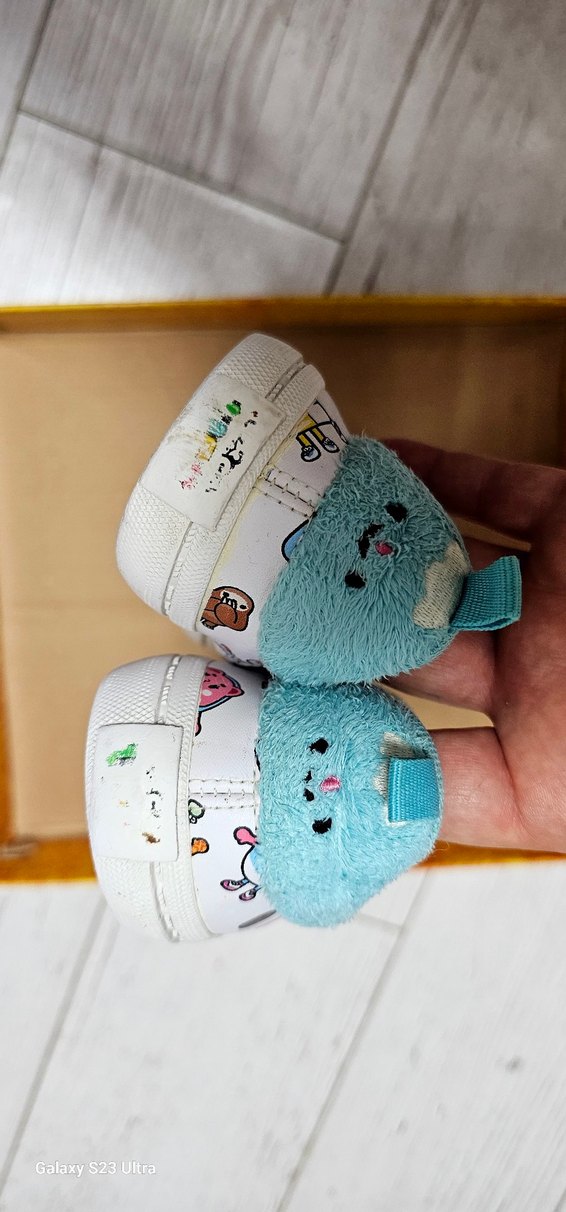 Kız Çocuk Çok Renkli Baskılı Spor Ayakkabı H&M - Görsel 3