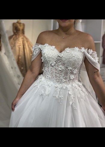 ÖZEL DİKİM HELEN GELİNLİK