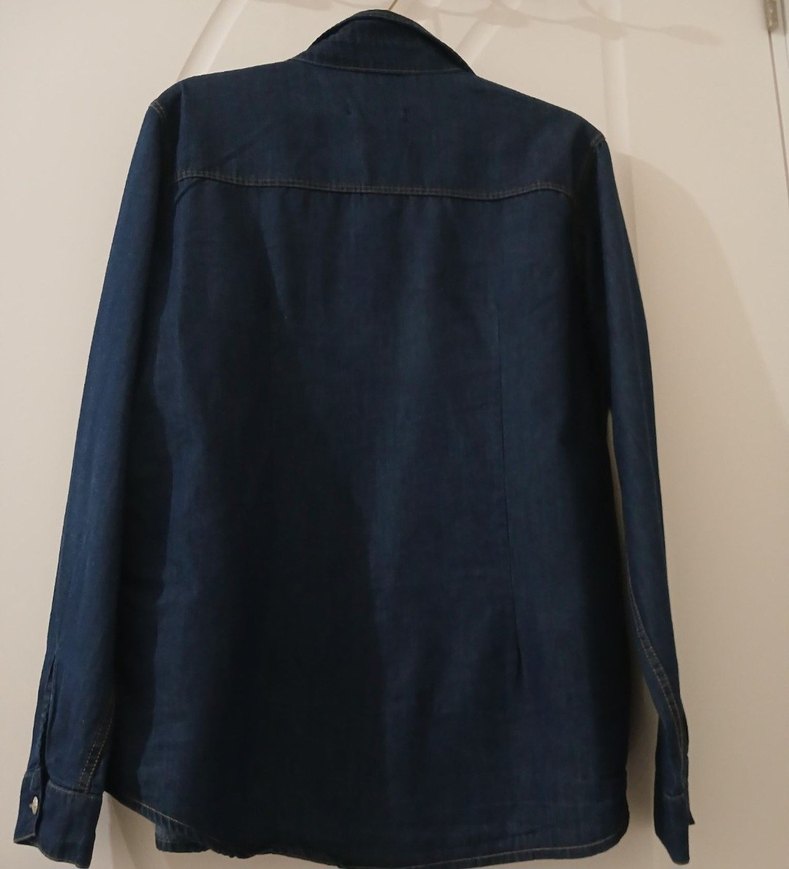 Lacivert Kadın Gömlek - Görsel 4