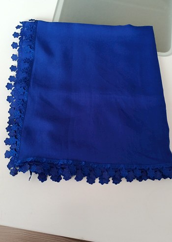 Kadın Çok Renkli İpek Dokulu Şal - Görsel 11