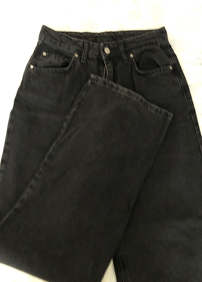 wide leg yüksek bel - Görsel 2