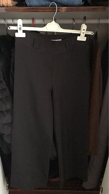 34 beden kumaş pantolon tam kalıp - Görsel 2