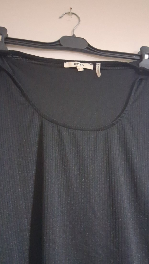 Koton siyah bluz - Görsel 2