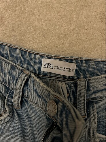 34 Beden mavi Renk Wide leg jean