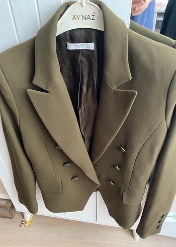 s Beden haki Renk Haki Kadın Blazer