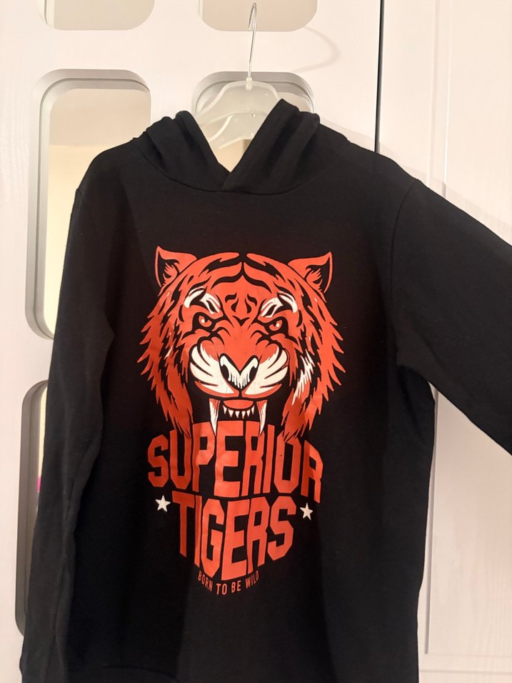 Kapüşonlu Siyah Erkek Sweatshirt - Görsel 2