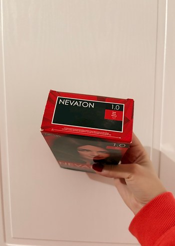 Nevaton 1.0 Siyah Kalıcı Saç Boyası skt 05.2026 - Görsel 2