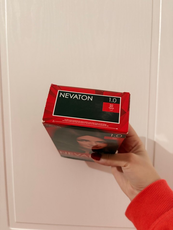 Nevaton 1.0 Siyah Kalıcı Saç Boyası skt 05.2026 - Görsel 2