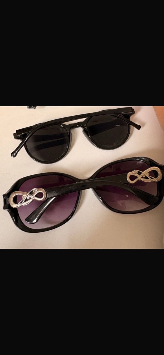 2 adet fiyatı Klasik Siyah Tokalı Kadın Gözlüğü - Görsel 2