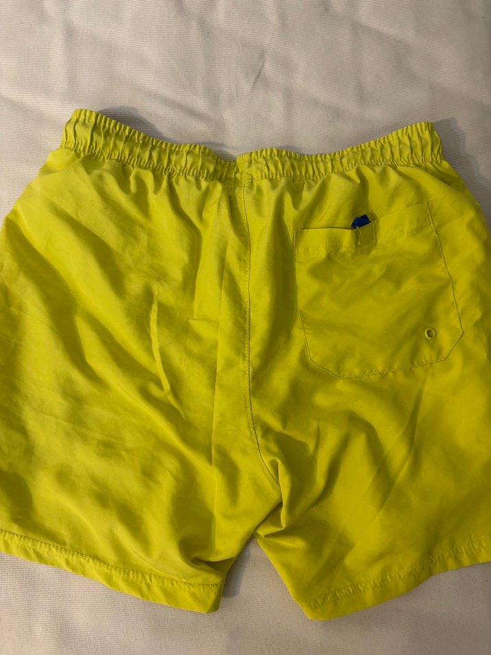 Sarı Baskılı Erkek Çocuk Mayo Şortu - Görsel 3