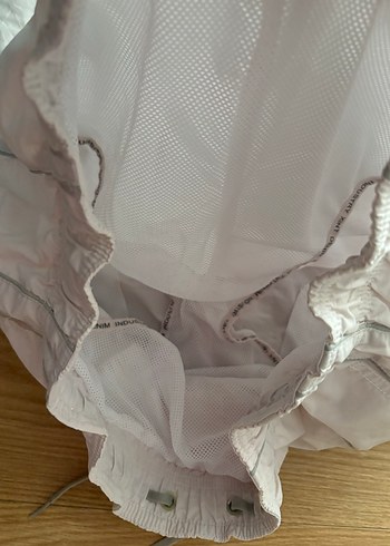 l/xl Beden beyaz Renk Beyaz Pamuklu Bol Kesim Deniz şortu