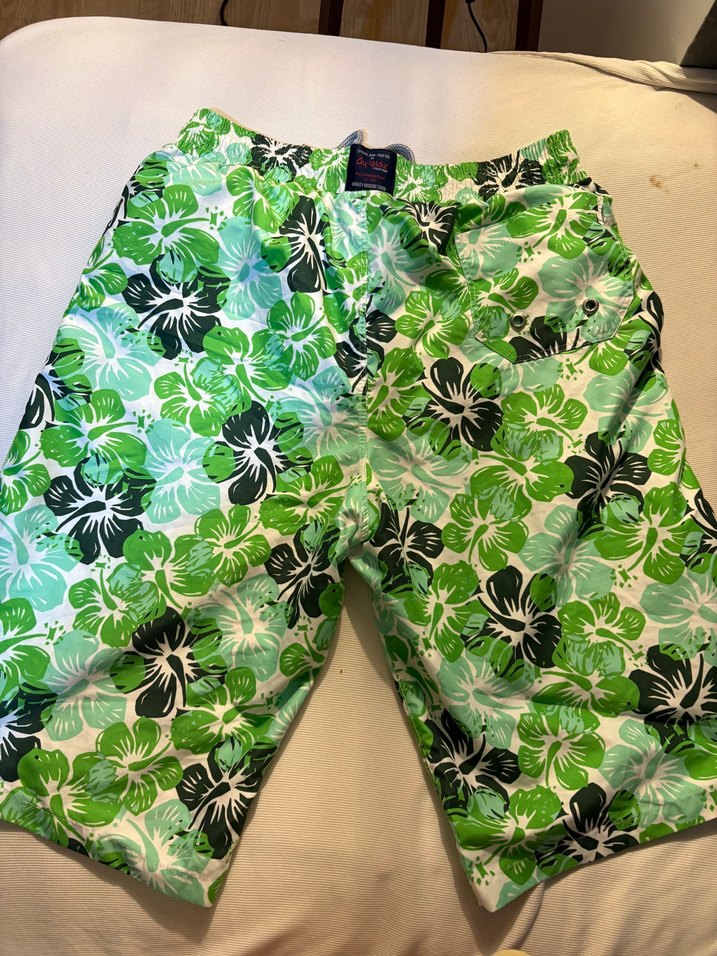 Yeşil Renkli Erkek Deniz Şortu - Görsel 3