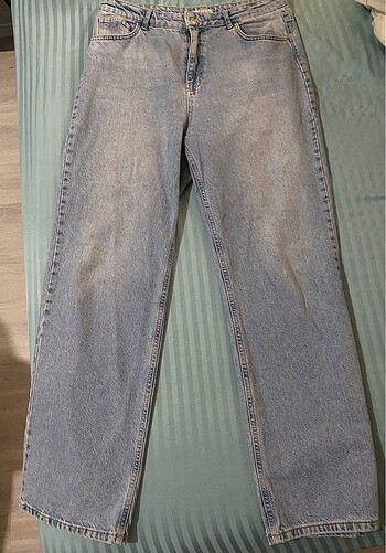 Wide leg yüksek bel jean