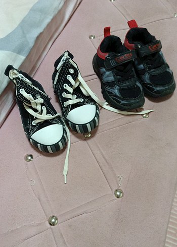 Erkek Çocuk Siyah Rock Punk Spor Ayakkabı - Görsel 2