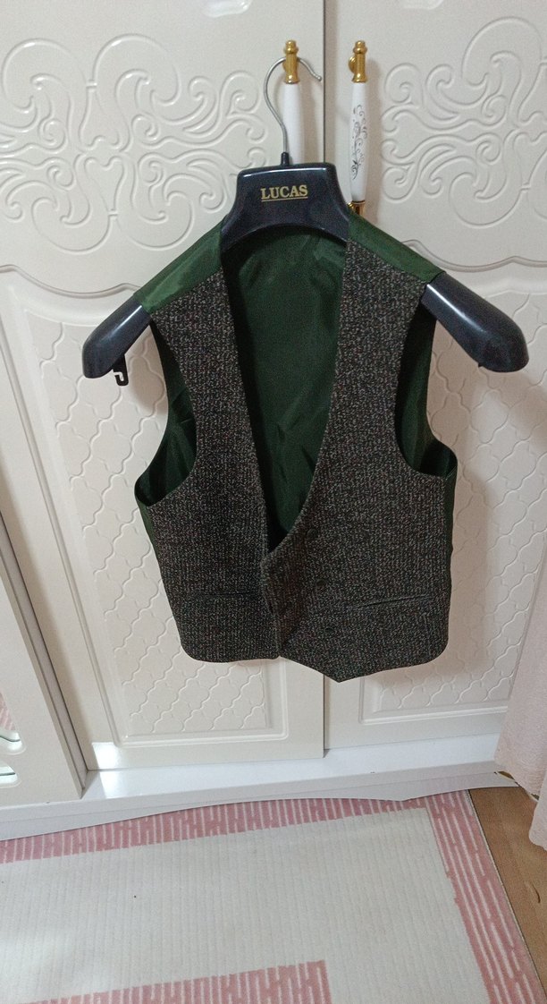 Erkek gri ceket yelek - Görsel 2