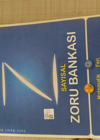 Sayısal Zoru Bankası Matematik Fen Kitabı