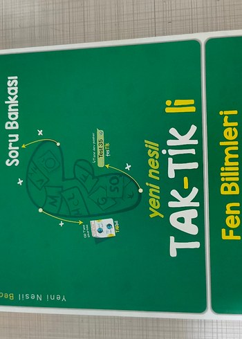 Yeni Nesil TAK-TİK II Fen Bilimleri Soru Bankası