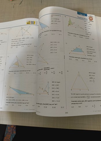 Beden Renk Tonguç 9. Sınıf TAK Matematik Soru Bankası