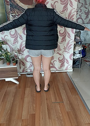 Erkek Siyah Adidas Kapitone Mont - Görsel 10