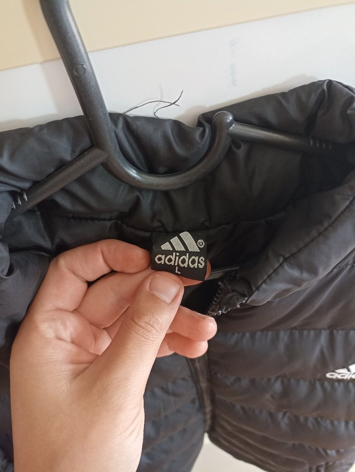 Erkek Siyah Adidas Kapitone Mont - Görsel 5