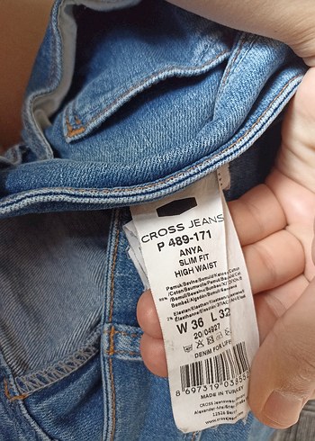 Kadın Mavi Denim Mini Şort - Görsel 3