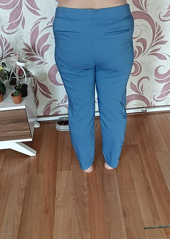 Mavi Kadın Rahat Kesim Normal Boy Pantolon - Görsel 6