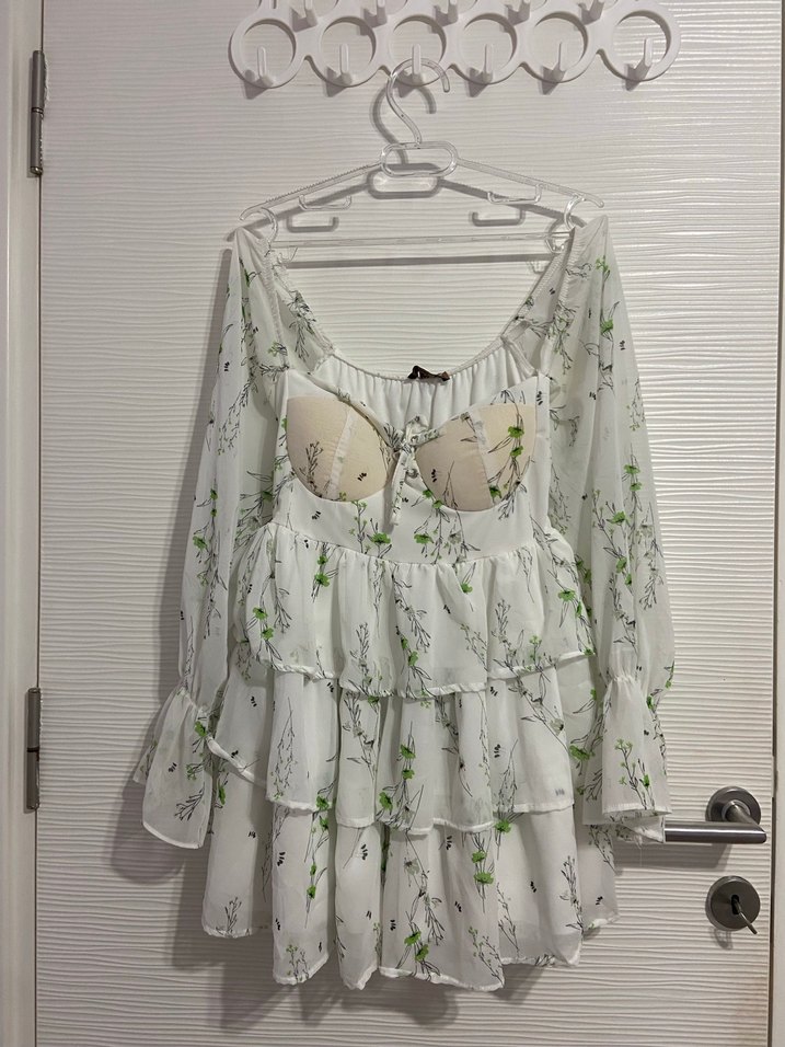 Beyaz Kadın Elbise - Görsel 2