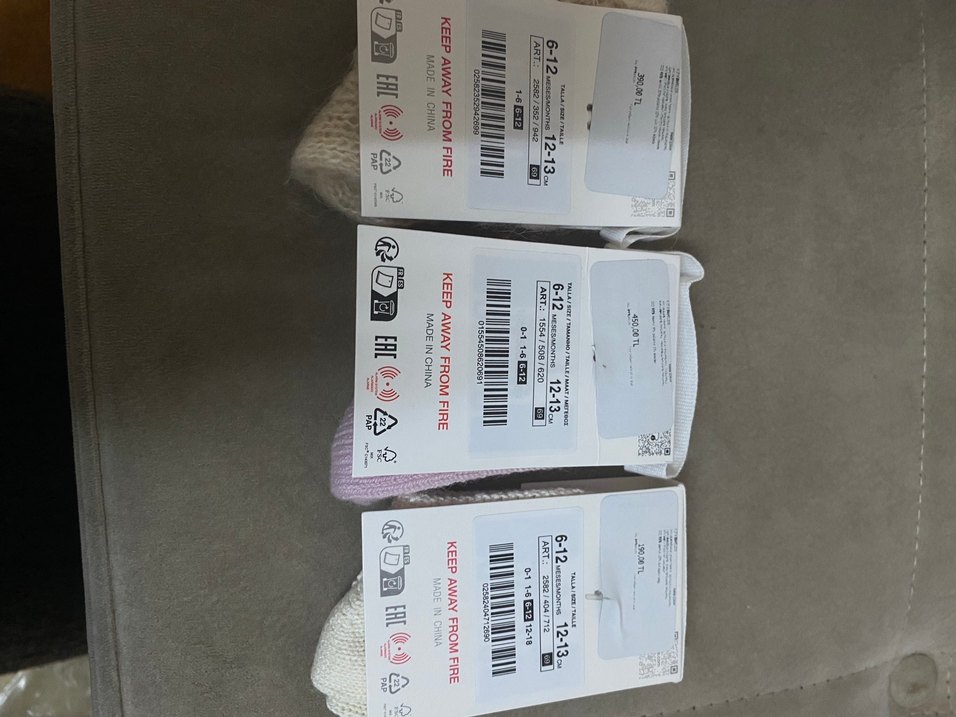 Kız bebek çorap - Görsel 2