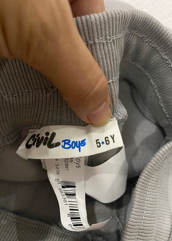 5 Yaş Beden Civil çocuk eşofman