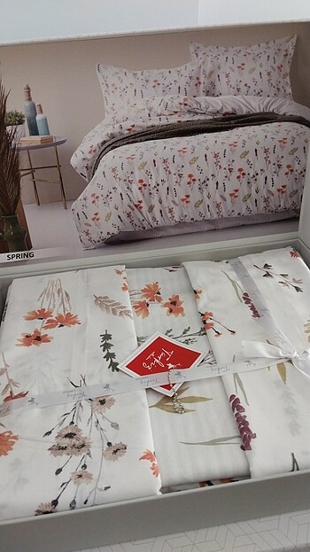 Çift kişilik pamuklu nevresim takımı 