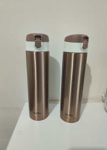 Tantitoni 2adet 450ml paslanmaz çelik termos